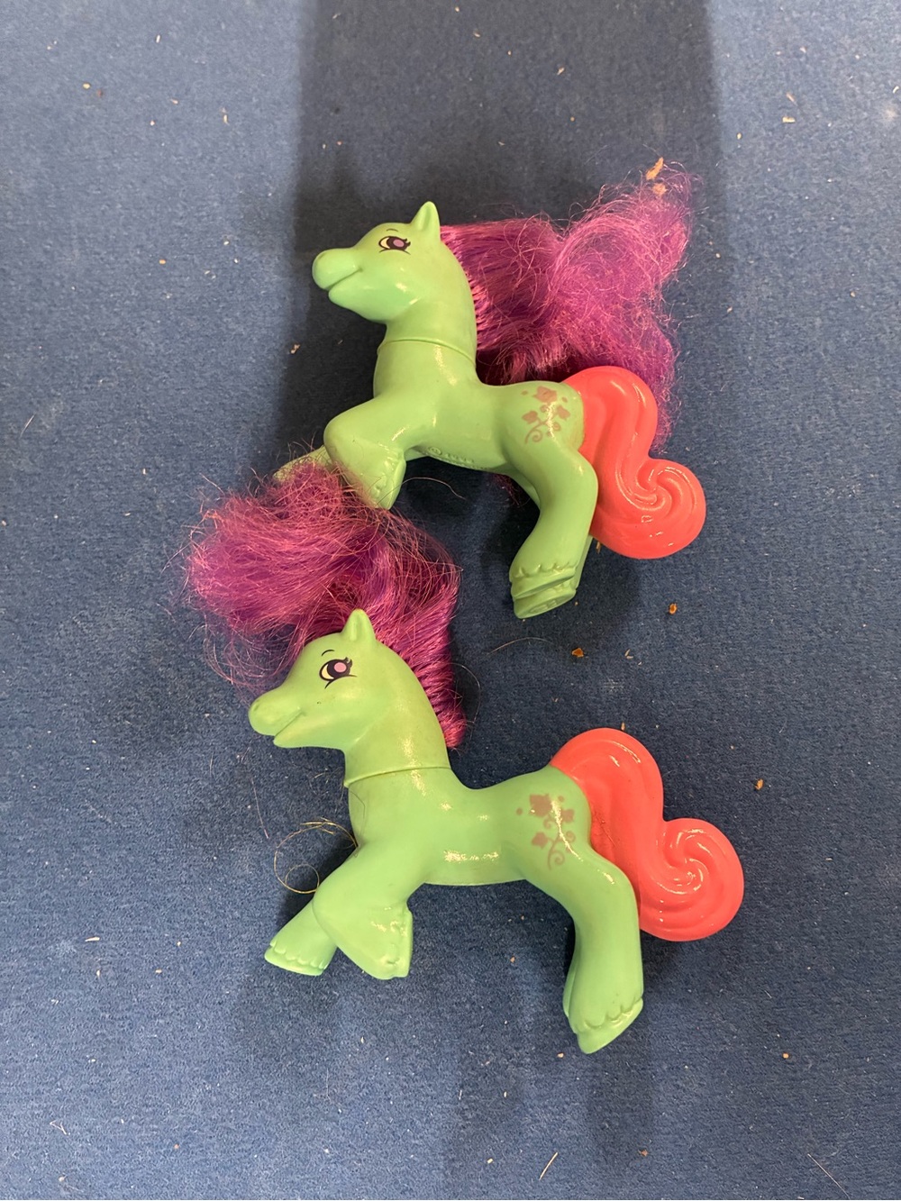 Vintage MLP My Little Pony G2 Ivy 1998 McDonald's Happy Meal Toy Hasbro Lot of 2